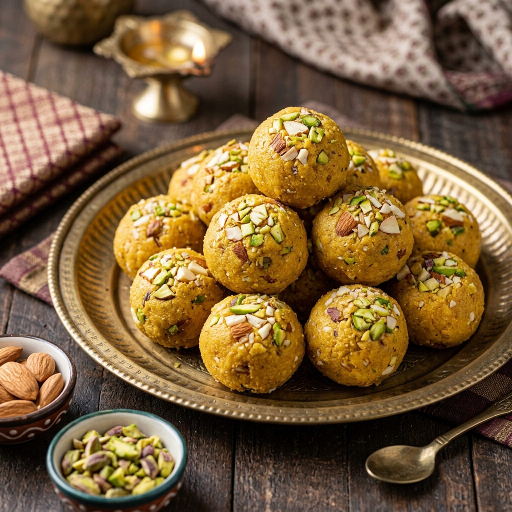 Special Besan Ladoo (Pure Ghee)