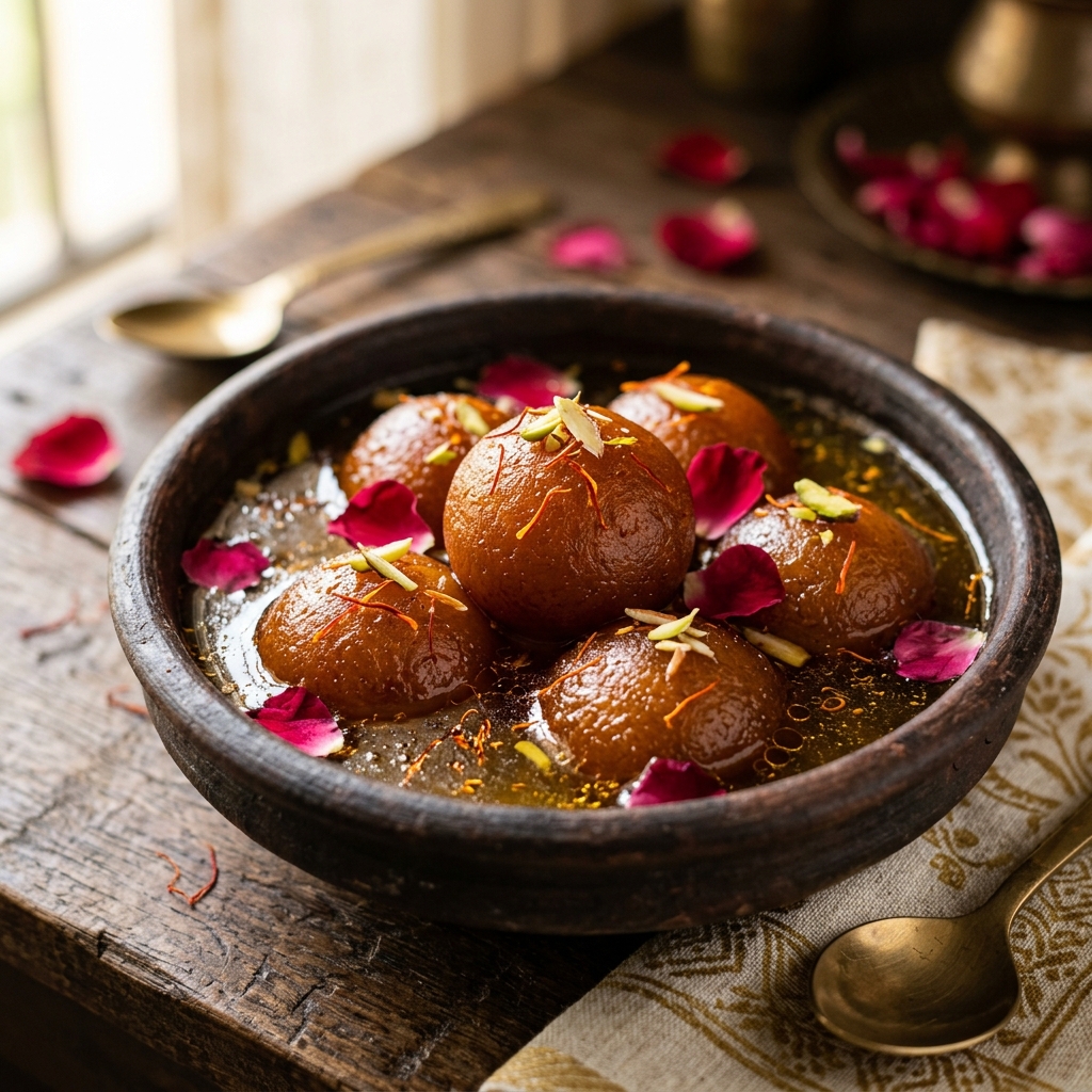 Soft Khoya Gulab Jamun